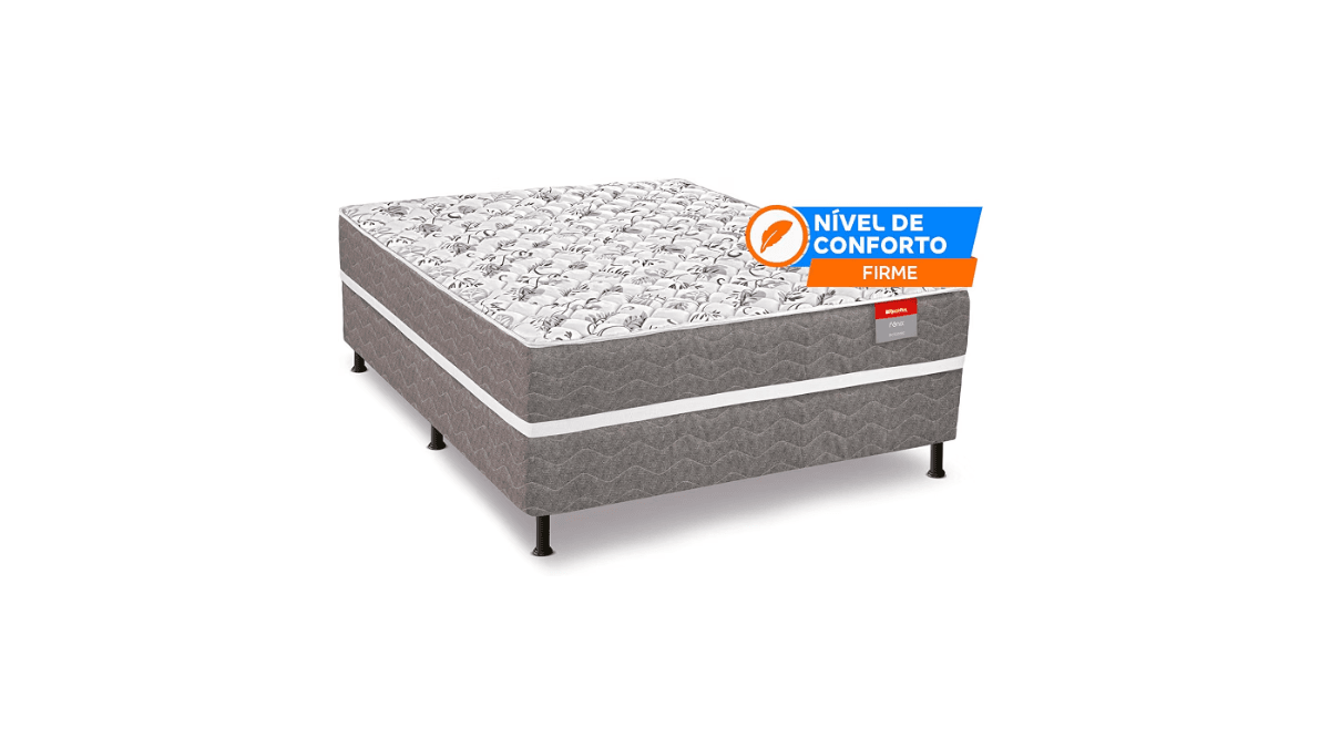 Cama Box Conjugada Casal Espuma Fenix
