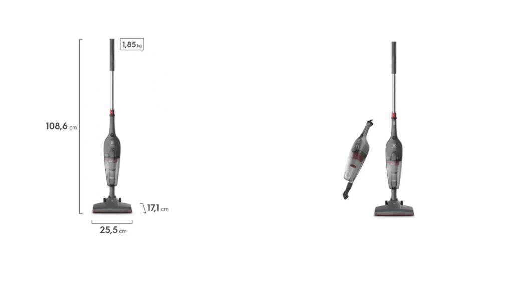 Aspirador vertical Electrolux STK15 com fio para limpeza doméstica