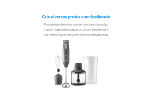 Mixer Power Inox 3 em 1 600W Elgin
