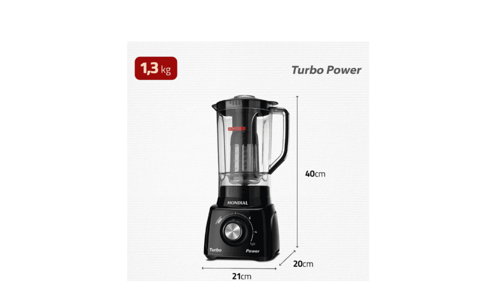 Liquidificador Mondial Turbo