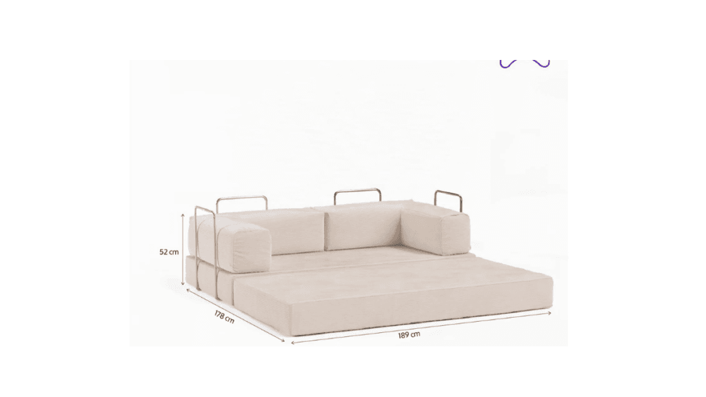 Sofá Cama Flowin Inflow Bege: Vale a Pena em 2026? 3 Vantagens em relação a sofás-cama tradicionais